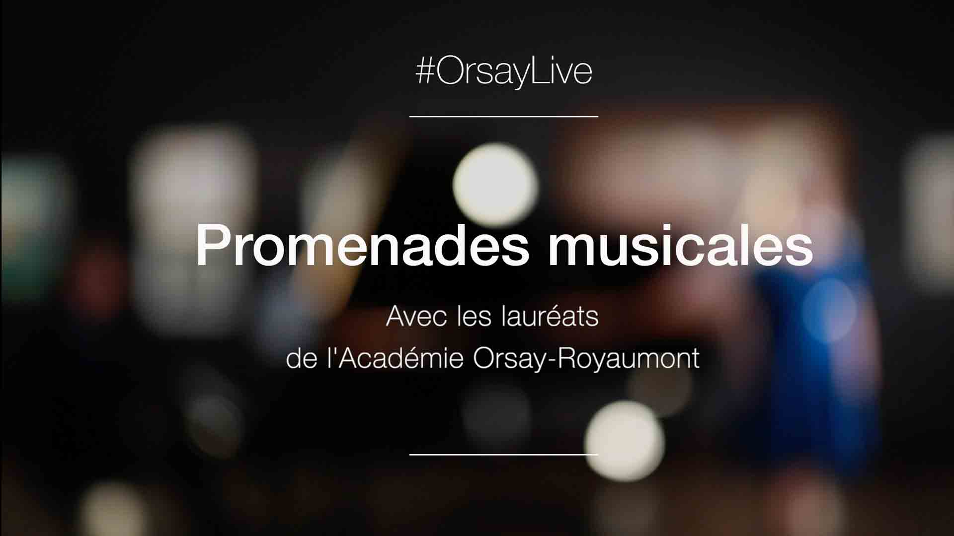 photo cedric martinelli musee d'orsay Réalisation audiovisuelle des promenades musicales au musée d'Orsay