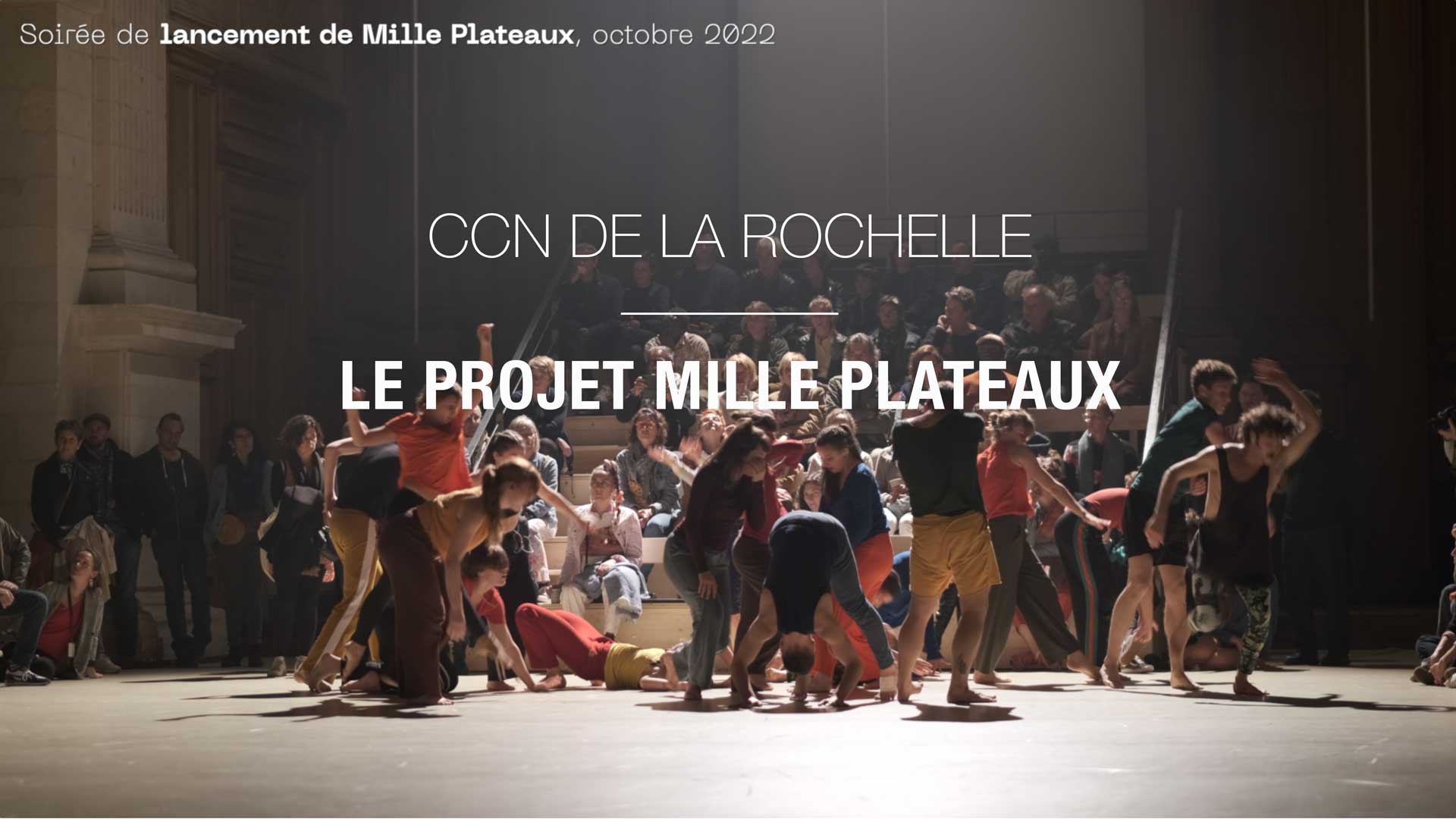 Documentaire ccn de la rochelle cedric martinelli video documentaire CCN de La Rochelle interviews autour du projet Mille Plateaux Olivia Grandville