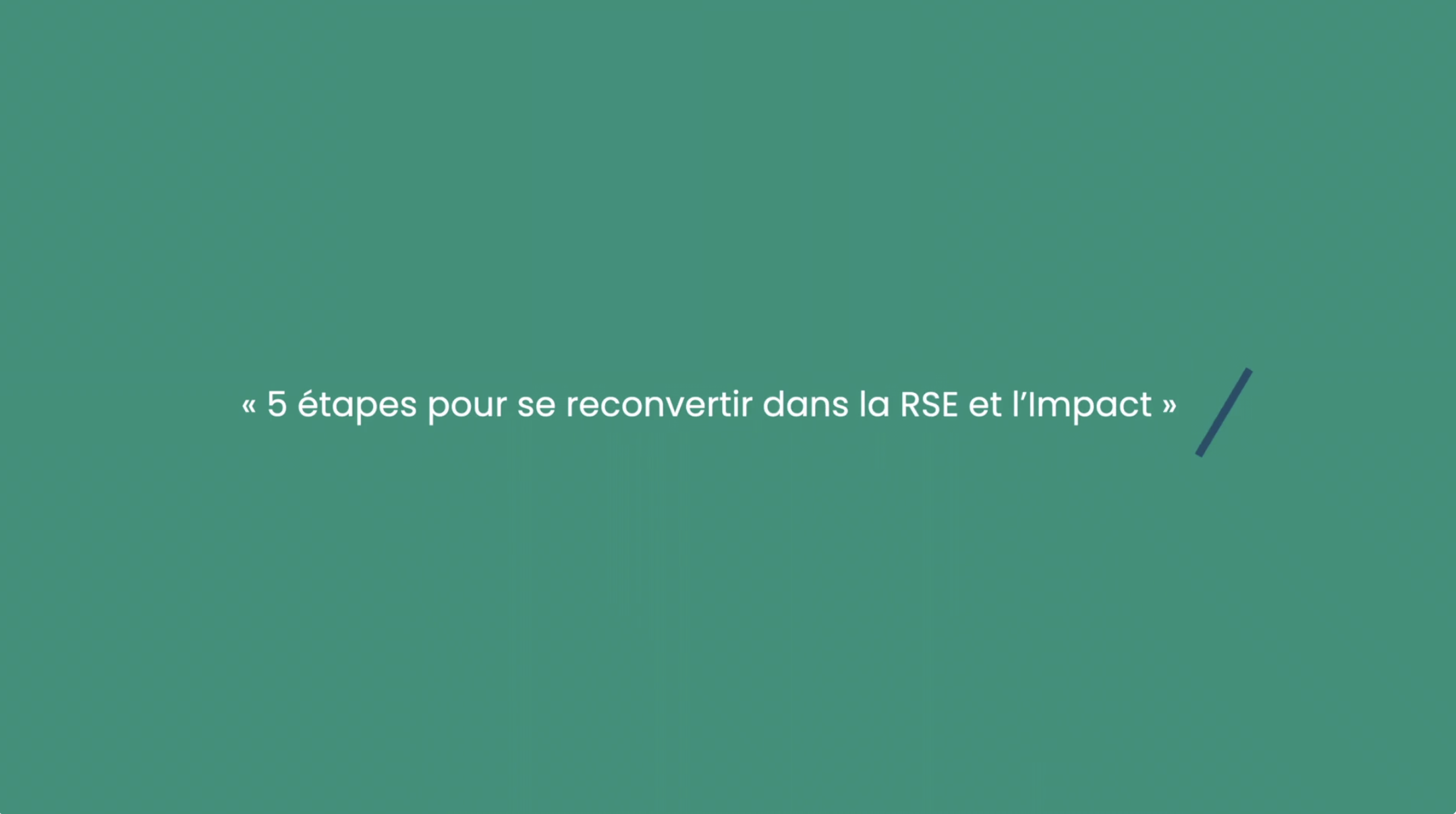 5 étapes pour se convertir dans la RSE interview Birdeo RSE realisation cedric martinelli